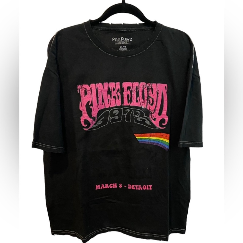 Pink Floyd Black Graphic T-Shirt